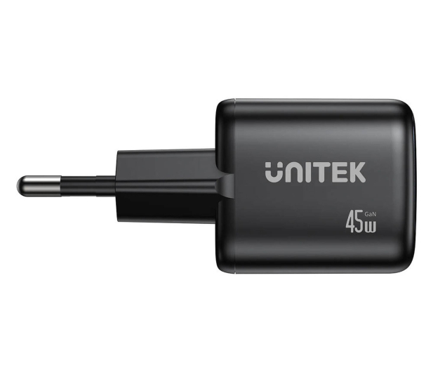 Unitek Ładowarka sieciowa 2-portowa GaN 45W czarna - 1540408 - zdjęcie 2